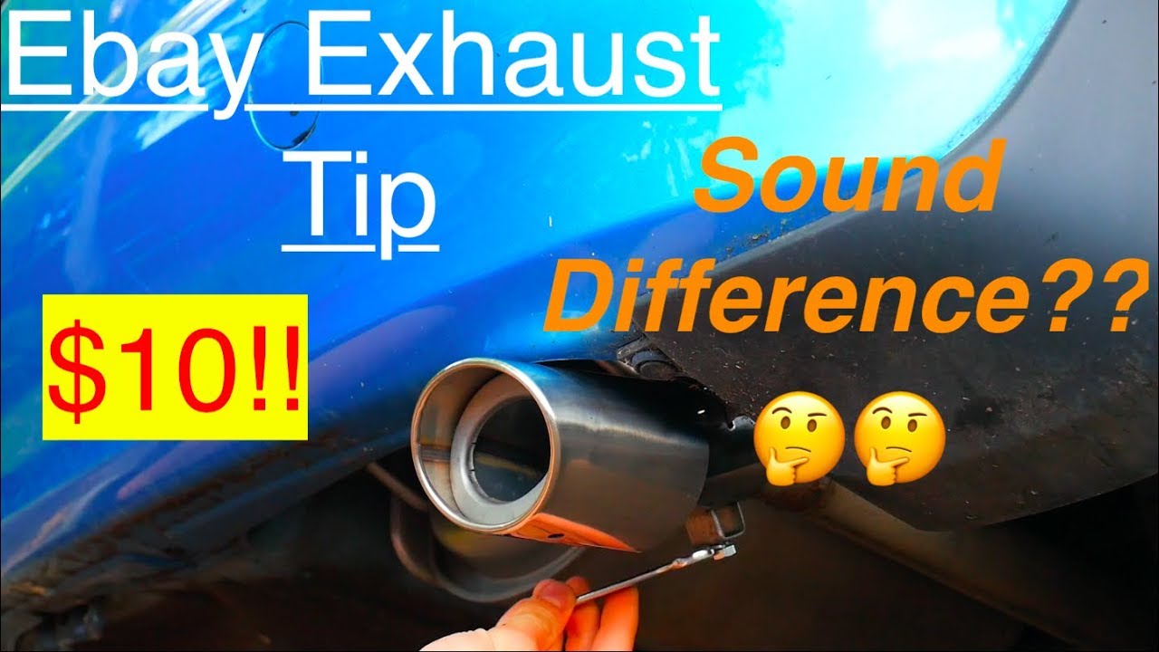 Download Installing an exhaust tip + SOUND TEST