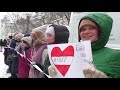 Акция солидарности с Юлией Навальной и всеми семьями политзеков.  Москва. Арбат.