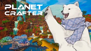 【The Planet Craft】シロクマたちが宇宙でなんかする！【Vtuber/うめまろ/コラボ配信】