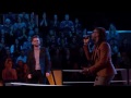Delvin Choice vs  Josh Kaufman   Signed, Sealed, Delivered I'm Yours  The Voice Highlight
