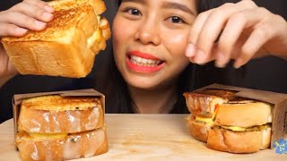 Michelle Liang Eats - ASMR Toast Sandwiches “BITES ONLY”