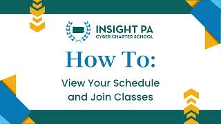 How To: View Schedule & Join Classes