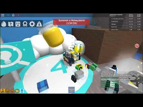 QUESTS AND HONEYSTORM!? | Bee swarm simulator #4 - YouTube
