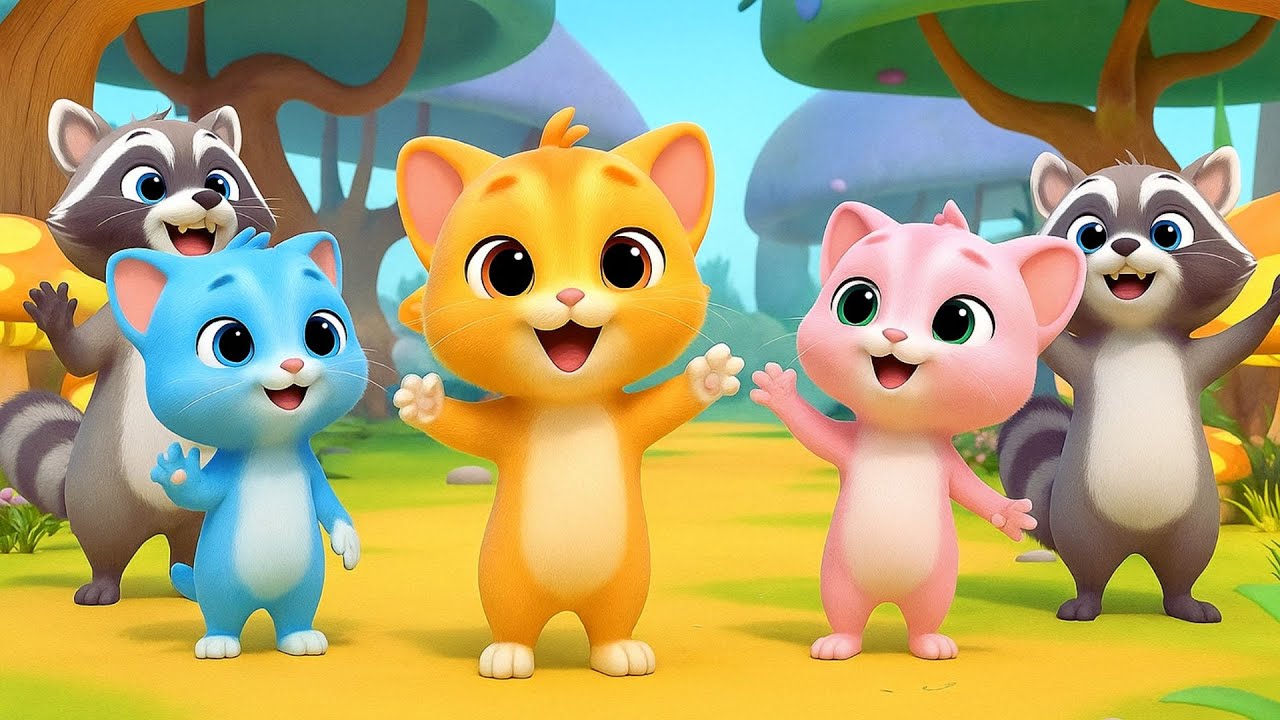 Rửa Mặt Như Mèo, Chú Mèo Con, Ai Cũng Yêu Chú Mèo - Nhạc Thiếu Nhi Vui Nhộn