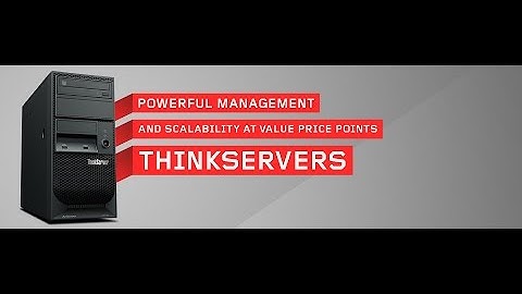 Lenovo ThinkServer | Managed IT Services Toronto - 365 iT SOLUTIONS