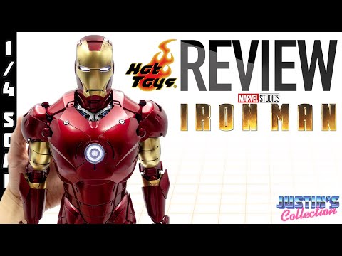 Hot Toys Iron Man MK3 (Mark 3) 1/4 Figure Review - YouTube