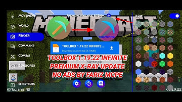 TOOLBOX FOR MCPE 1.19.22 INFINITE TIME X-RAY UPDATE BY FARIZ MCPE