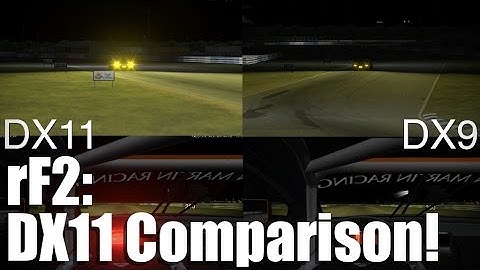 rFactor 2: New DX11 Graphics Comparison!