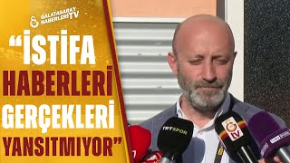 Galatasaray'da Cenk Ergün, İstifa İddialarının Ardından Açıklamalarda Bulundu!