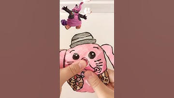 Bing Bong Paper Squishy  #insideout #insideout2 #squishy #bingbong  #howto