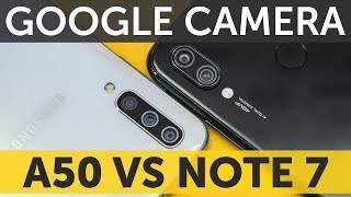 Samsung Galaxy A50 vs Xiaomi Redmi Note 7 сравнение камер и Google Camera HDR - СУПЕР!