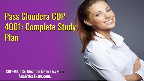 Cloudera CDP-4001 Practice Questions for Quick Revision