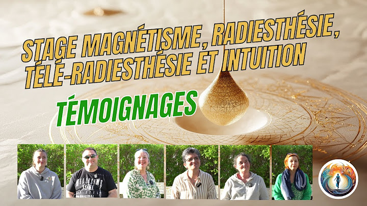 Stage  5 et 6 avril 2025 Témoignages des participants