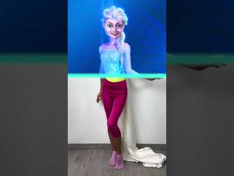 Download Elsa Frozen Let it go Magic Challenge #shorts by Anna Kova