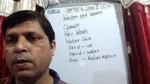 Class III EVS 14 -10 -2020 by Mr Rupesh Chapter 16