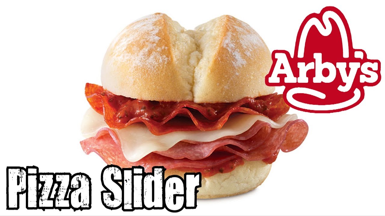 Arby's Pizza Slider Review Wreckless Eating YouTube