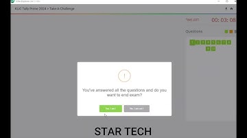 KLiC Tally Prime Era Session 32 Question English l Take a Challenge & Session End Test #tally #era