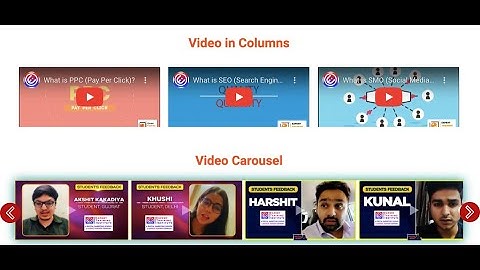 How To Create Youtube Video Carousel / Slider? - DigitalUdit