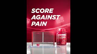 Score Against Pain with Tylenol, The Official Pain Relief Partner of the NHL! (4x5 eng)