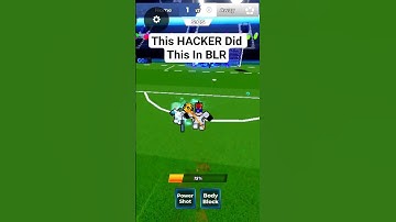 Insane Hacker In BLR #roblox #bluelock #bluelockrivals