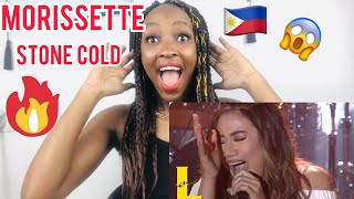 BLACK GIRL REACTS TO MORISSETTE | STONE COLD (MYX Live! Performance)| REACTION VIDEO #morissetteamon
