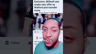 Billy Mitchell Watford Move ? #millwall #eflchampionship #watford #watfordfc