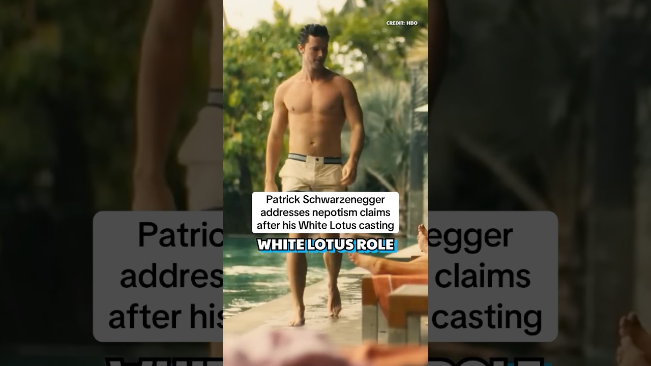 Patrick Schwarzenegger Addresses White Lotus Claims