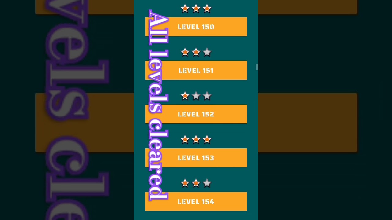 Brick Mania All levels cleared 