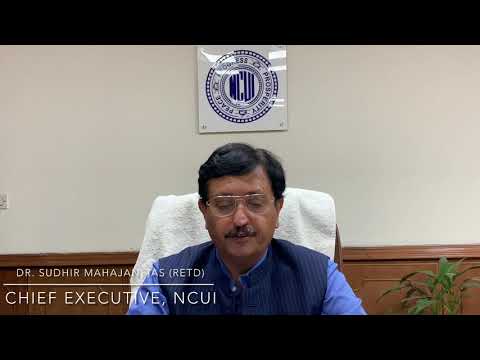 Dr. Sudhir Mahajan IAS (Retd) shares his views and priorities after taking over as CE, NCUI.