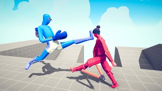 BOXER TEAM vs TAEKWONDO TEAM 🥋🥋🥋 | Totally Accurate Battle Simulator TABS