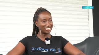 Interview de la chanteuse Saïna Manotte lors de son premier concert en #guadeloupe