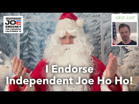 Santa endorses Joe Sweeney for Congress!
