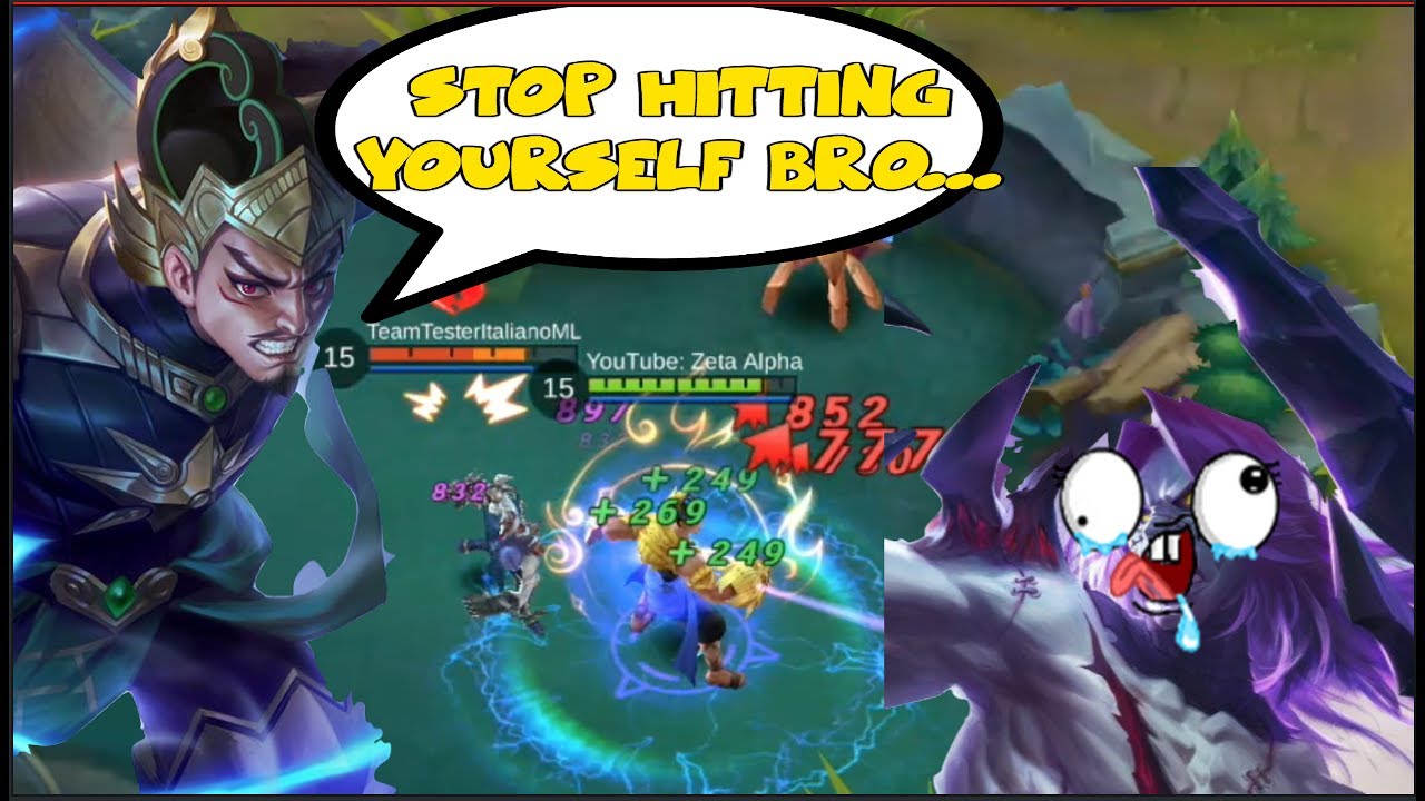 Almost Oneshot Moskov With A Single Skill Gatotkaca Best Marksman Counter Mobile Legends Youtube