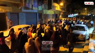 مسيرة رافضي الانقلاب العسكري بمحافظة السويس والتى طافت حي الاربعين