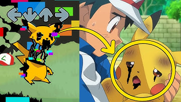 References in FNF Vs Pibby Pikachu | Corrupted Pokemon