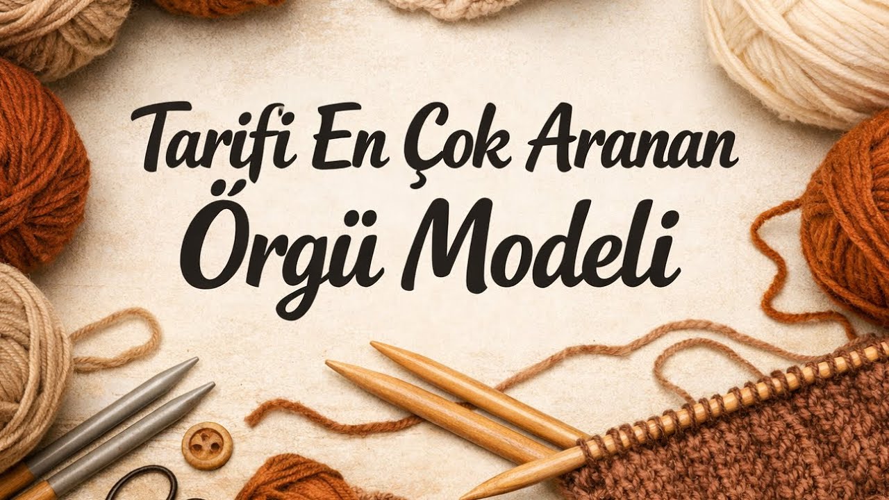 Yepyeni kolay yelek modeli tarifi…ajurlu kolay yelek modelleri 