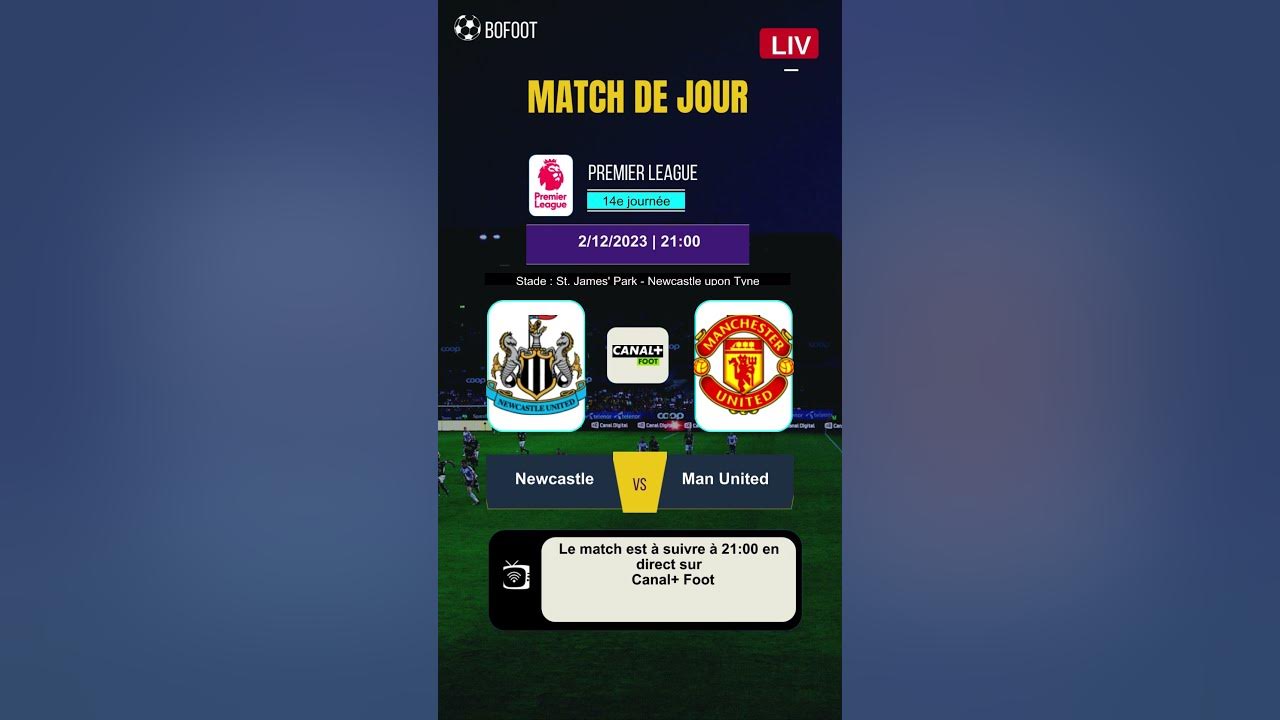 Newcastle vs Manchester United Streaming live  YouTube
