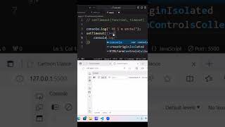 SetTimeout in javascript #javascript #viral #shorts