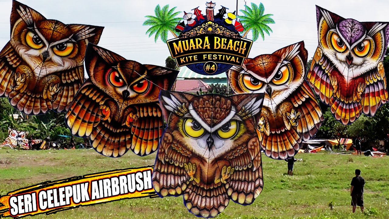 LOMBA LAYANG-LAYANG "MUARA BEACH KITE FESTIVAL #4" || seri layangan ...