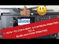 How to convert your Epson 7710 to a SUBLIMATION printer!!