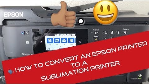 How to convert your Epson 7710 to a SUBLIMATION printer!!