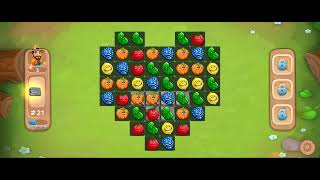 Funny Farm match 3 game - Level 3 gameplay walkthrough - match puzzle game cute screenshot 5