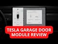 Tesla Model 3 & Y Performance Garage Door Opener Module Review & Demonstration