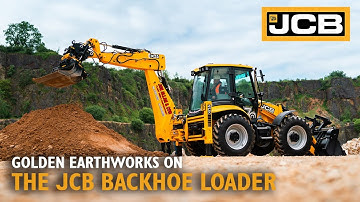 Golden Earthworks on the JCB 4CX Backhoe Loader