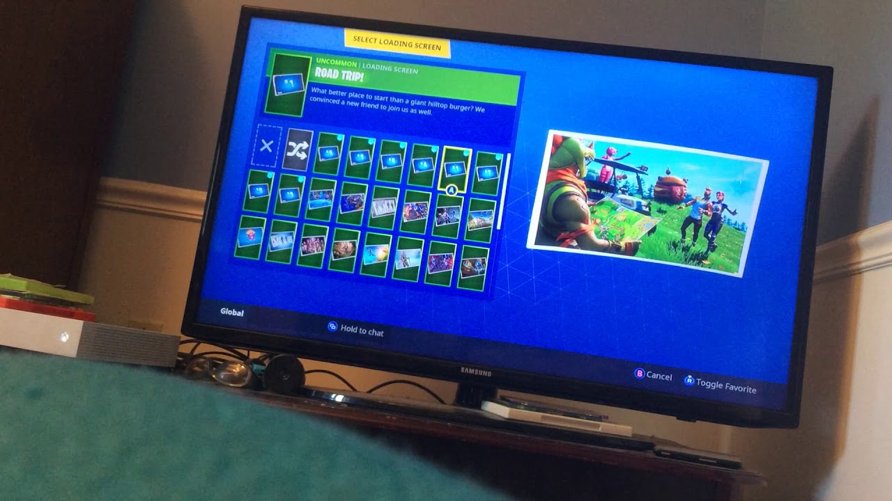 ALL 8 ROAD TRIP LOADING SCREENS FORTNITE BATTLE ROYALE