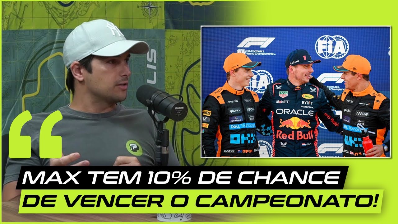 Norris e Piastri podem perder o título para Verstappen? #cortes #pelaspistaspodcast