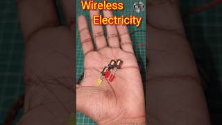 Wireless Electricity Circuit ?? youtubeshorts shortvideos electronicsproject indianexperiments