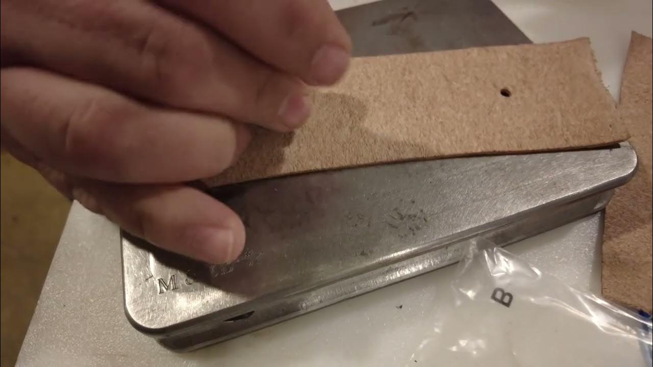 The secret to setting snaps in leather (2 minute tool tips) YouTube
