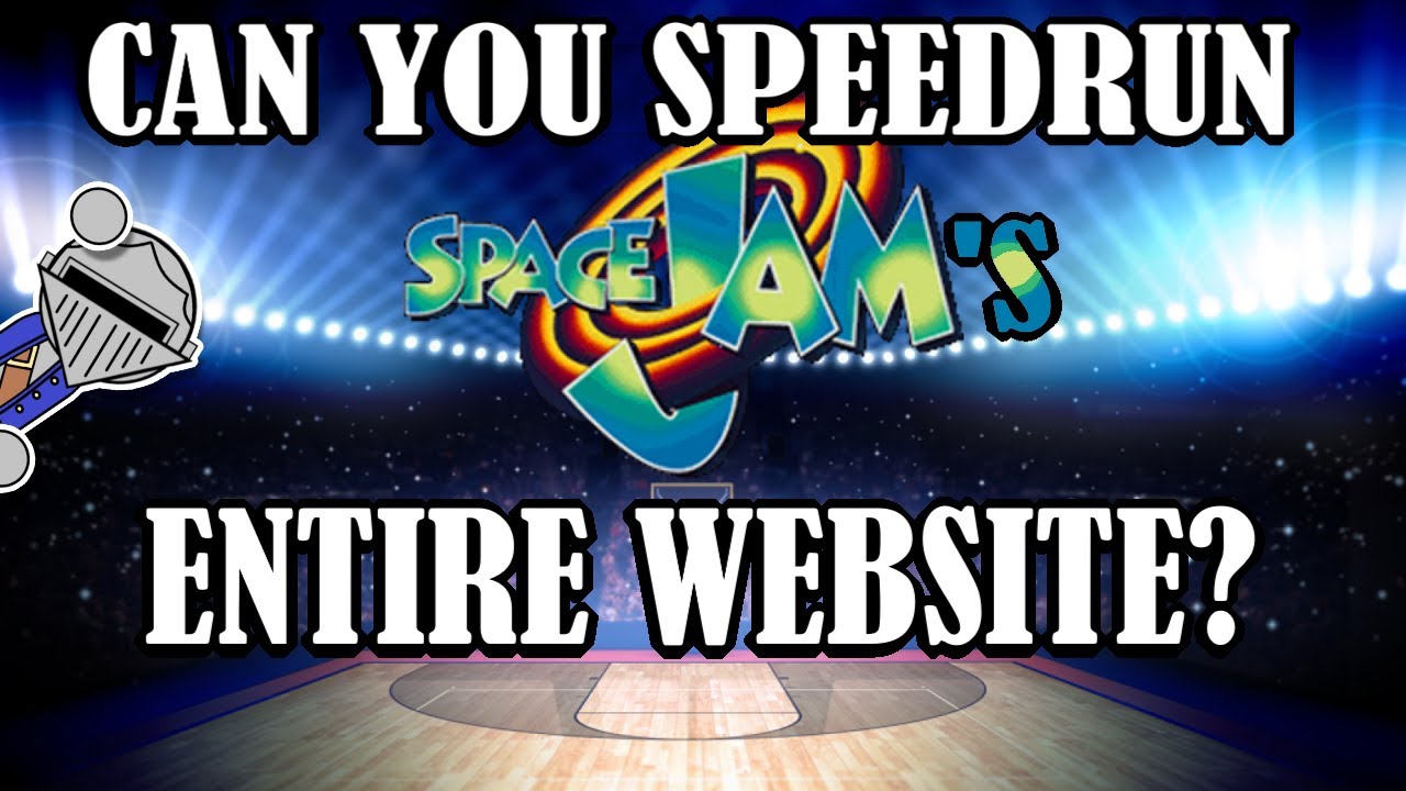 Can You Speedrun the Space Jam 1996 Website? - YouTube