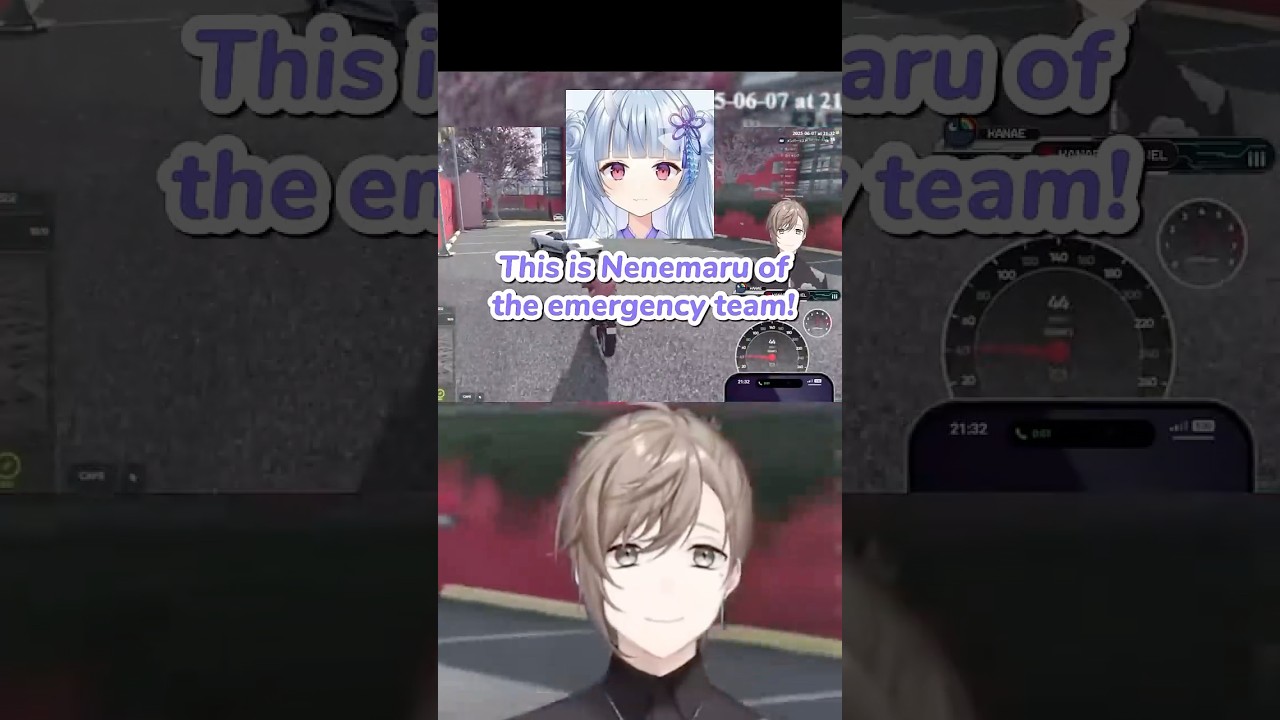 Kanae calls Nenemaru (day 7) #shorts #madtown #nijisanji #にじさんじ #叶 #寧々丸